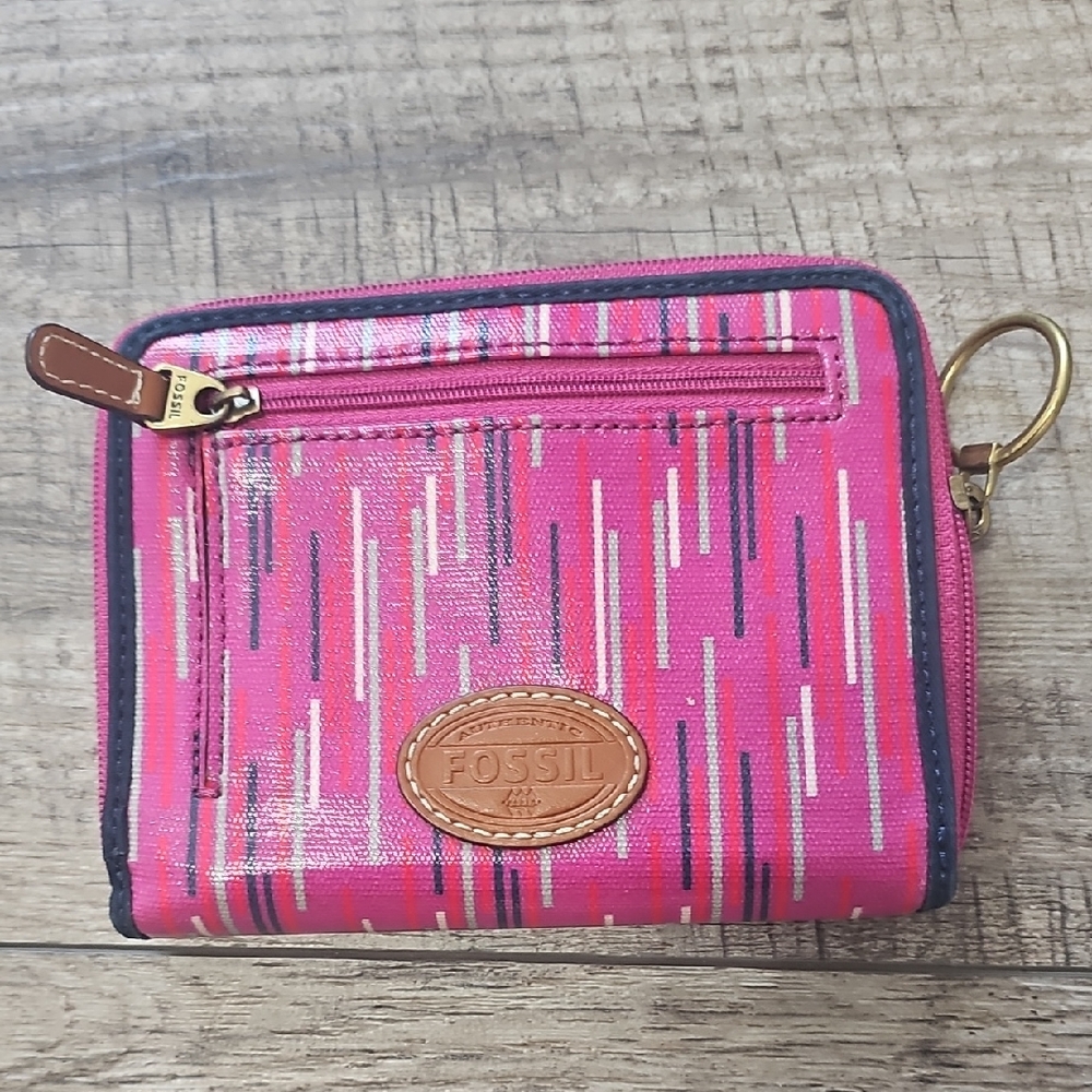 Fossil Passport Pink Women's Wallet